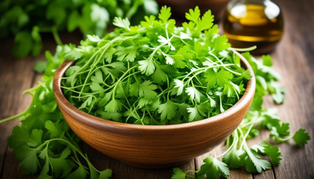 coriander seed oil for digestive health