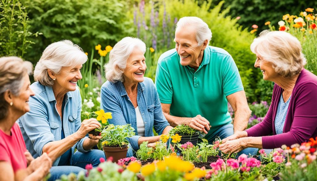 social connection in gardening