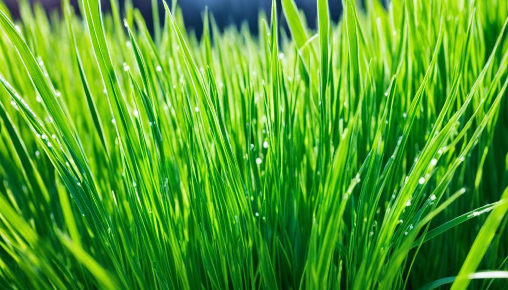 wheatgrass for hair health